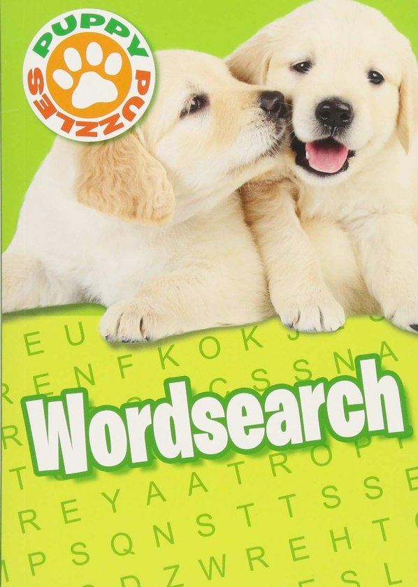 Бумажная книга «Puppy Puzzles Wordsearch», автор Эрик Сондерс - фото №1