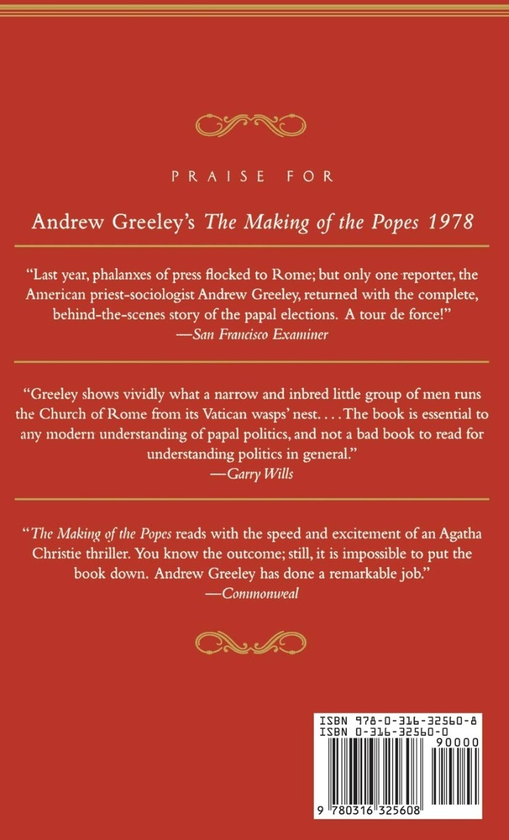 Паперова книга «The Making of the Pope 2005», автор Ендрю М. Грілі - фото №1