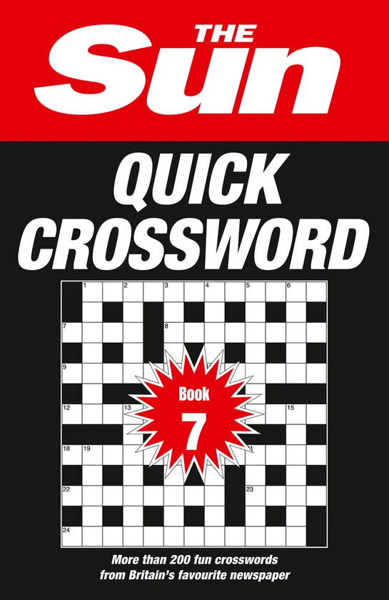 Бумажная книга «The Sun Quick Crossword Book» - фото №1
