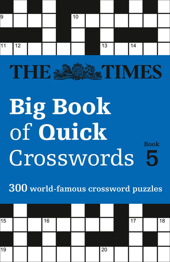 Бумажная книга «The Times Big Book of Quick Crosswords Book 5 : 300 World-Famous Crossword Puzzles» - фото №1