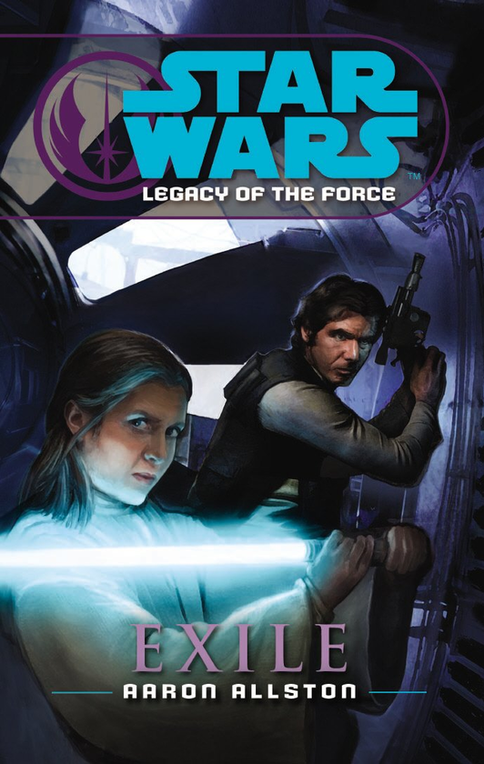 Бумажная книга «Star Wars. Legacy of the Force IV. Exile», автор Аарон Олстон - фото №1