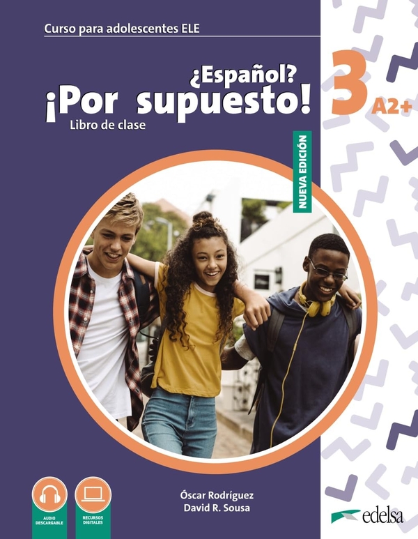 [object Object] «Espanol Por supuesto 3 (A2+) Libro Del Alumno», авторів Давид Соуза, Оскар Родрігес - фото №1