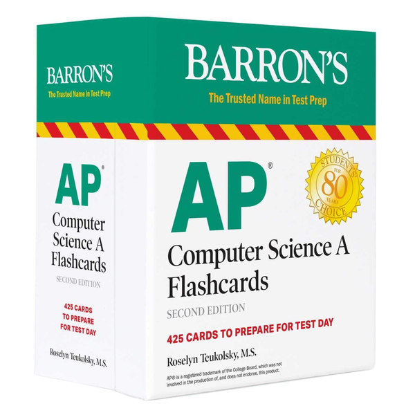 Бумажная книга «AP Computer Science A Flashcards», автор Розалин Теукольски - фото №1