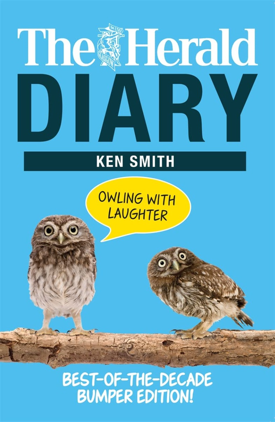 Паперова книга «The Herald Diary. Owling with Laughter», автор Кен Сміт - фото №1