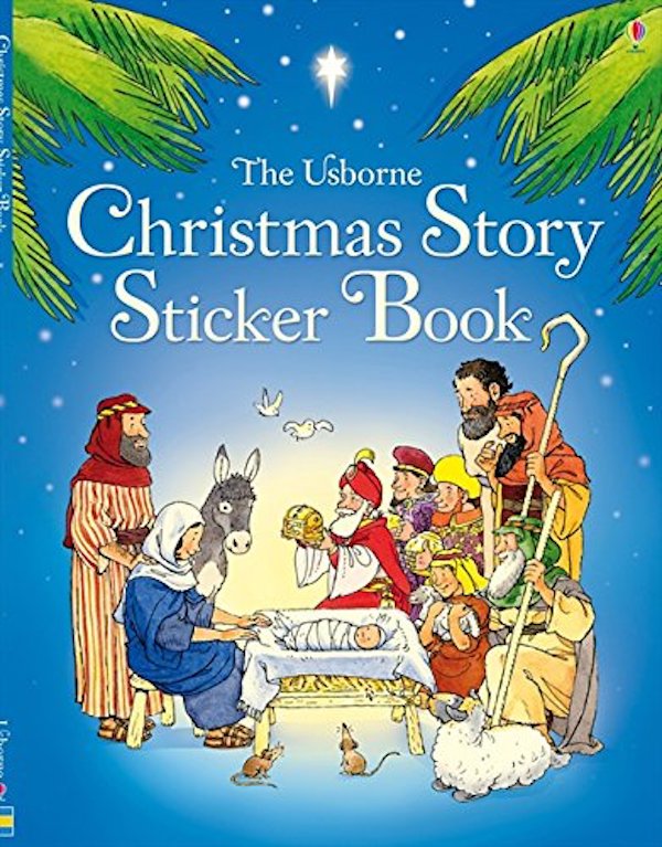 Паперова книга «The Christmas Story Sticker Book», автор Гізер Амері - фото №1