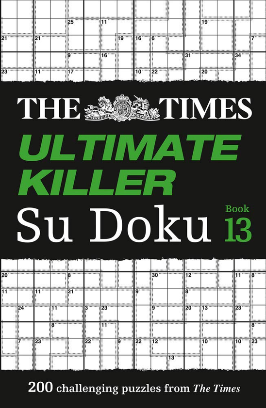 Паперова книга «The Times Ultimate Killer Su Doku. Book 13. 200 Challenging Puzzles from The Tmes» - фото №1