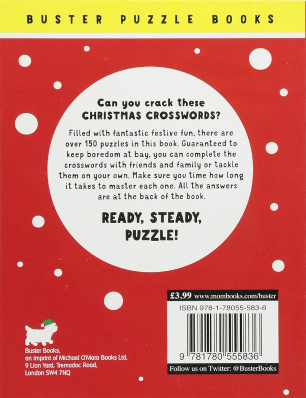 Бумажная книга «The Kids’ Book of Christmas Crosswords», автор Сара Хан - фото №1