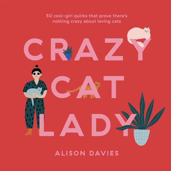 Бумажная книга «Crazy Cat Lady», автор Элисон Дэвис - фото №1