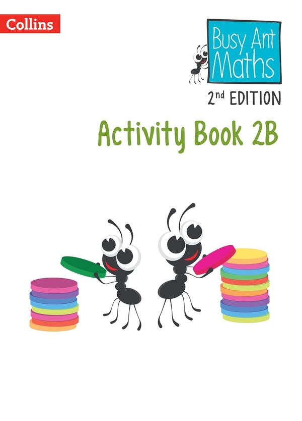 [object Object] «Activity Book 2B. Busy Ant Maths. Revised edition», авторів Луїза Воллес, Черрі Мозлі, Керолайн Кліссолд, Джо Пауер, Нікола Морган - фото №1