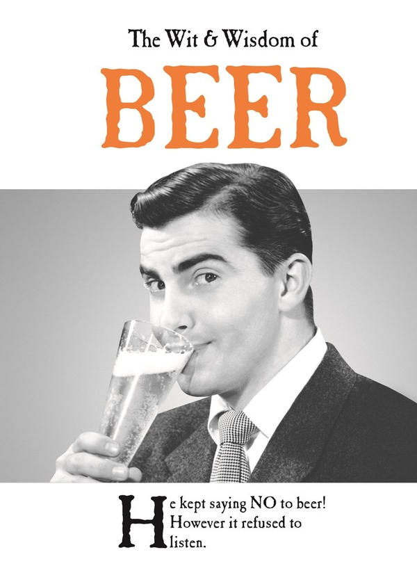 Бумажная книга «The Wit and Wisdom of Beer» - фото №1