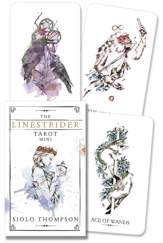 Бумажная книга «The Linestrider Tarot Mini», автор Сиоло Томпсон - фото №1