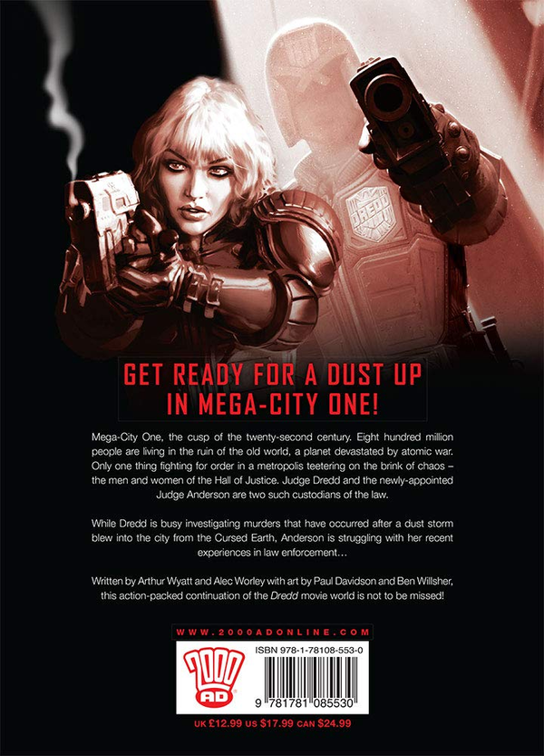 Паперова книга «Dredd/Anderson. The Deep End. Volume 6», авторів Артур Ваят, Алек Ворлі - фото №1
