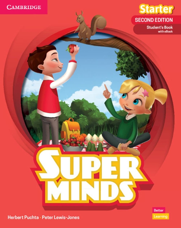 [object Object] «Super Minds. Starter. Student's Book with eBook (British English)», авторів Герберт Пухта, Пітер Льюїс-Джонс - фото №1
