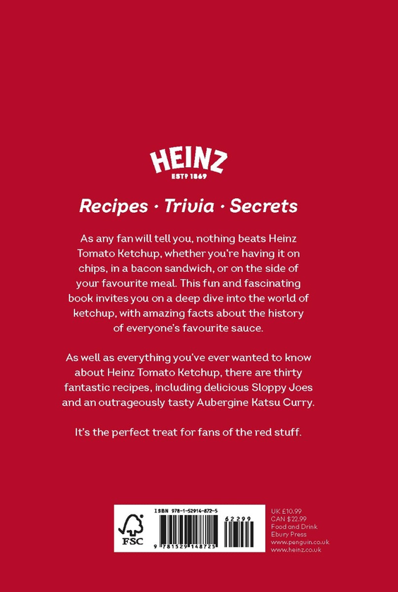 Паперова книга «The Heinz Tomato Ketchup Book» - фото №1