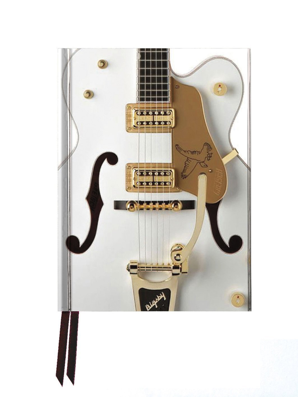 Бумажная книга «Gretsch White Guitar. Foiled Journal» - фото №1