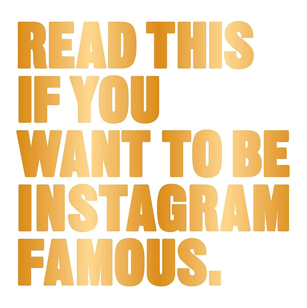 Бумажная книга «Read This if You Want to Be Instagram Famous», автор Генри Кэрролл - фото №1
