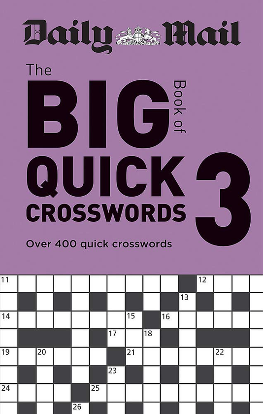 Бумажная книга «Daily Mail Big Book of Quick Crosswords Volume 3» - фото №1