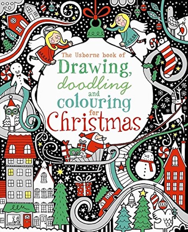 [object Object] «The Usborne Book of Drawing, Doodling & Colouring for Christmas», автор Фиона Уотт - фото №1