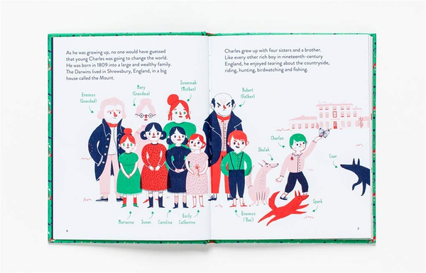 Бумажная книга «Little Guide to Great Lives. Charles Darwin», автор Дэн Грин - фото №1