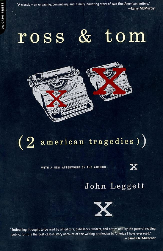 Паперова книга «Ross And Tom. Two American Tragedies», автор Джон Леггетт - фото №1