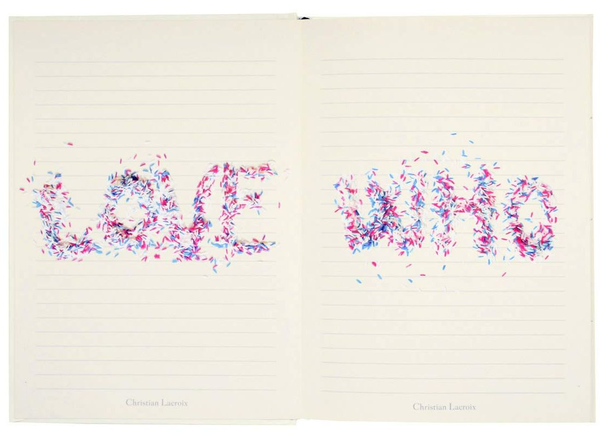Бумажная книга «Christian Lacroix Love Who You Want. Hardcover Journal» - фото №1