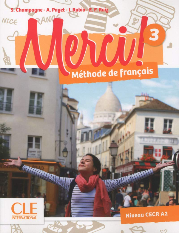 Бумажная книга «Merci! 3 A2 Livre + DVD-ROM», автор Адриен Пайе - фото №1