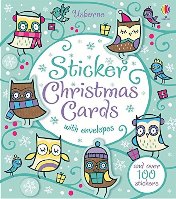 Бумажная книга «Sticker Christmas Cards», автор Кэндис Ватмор - фото №1