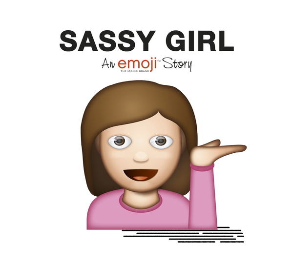 Бумажная книга «Emoji: Sassy Girl» - фото №1