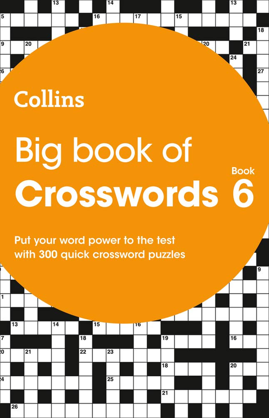 Бумажная книга «Big Book of Crosswords Book 6: 300 quick crossword puzzles» - фото №1
