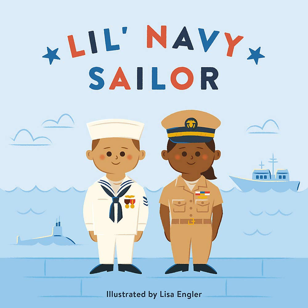 Бумажная книга «Lil' Navy Sailor», автор Лиза Энглер - фото №1