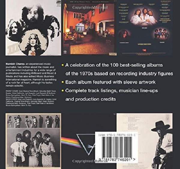 Бумажная книга «100 Best Selling Albums of the 70s», автор Хэмиш Чамп - фото №1