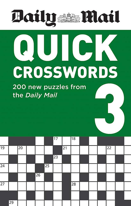 Бумажная книга «Daily Mail Quick Crosswords Volume 3» - фото №1