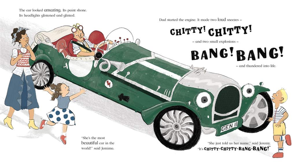 Паперова книга «Chitty Chitty Bang Bang», автор Пітер Бентлі - фото №1