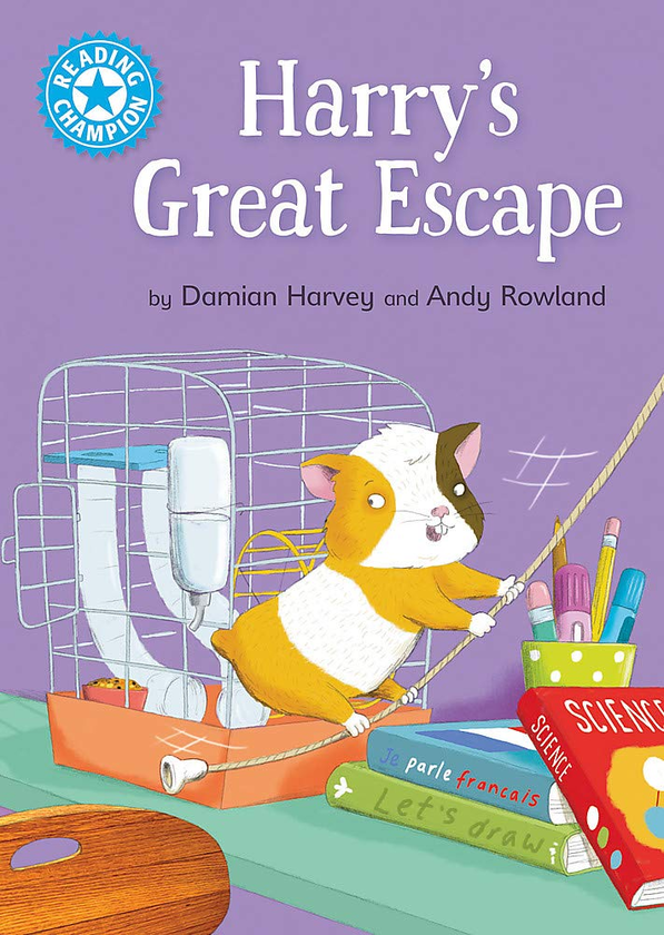 Паперова книга «Reading Champion: Harry's Great Escape : Independent Reading Blue 4», автор Деміан Харві - фото №1