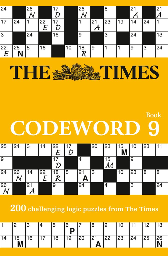 Бумажная книга «The Times Codeword 9 : 200 Cracking Logic Puzzles» - фото №1