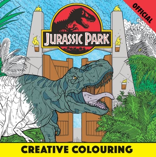 Бумажная книга «Official Jurassic Park Creative Colouring» - фото №1