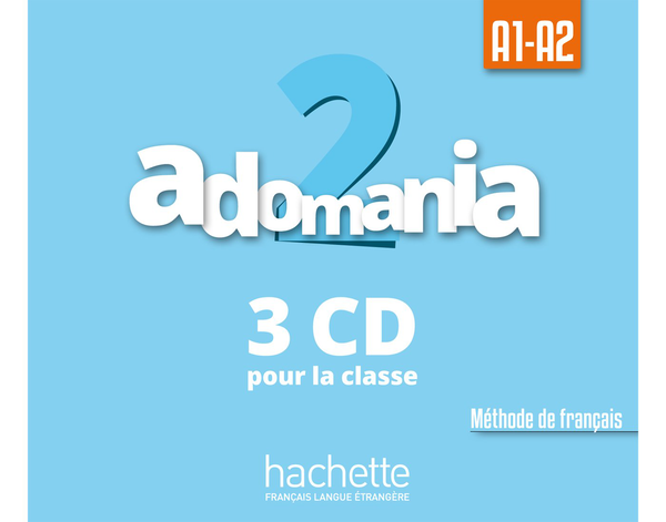 Паперова книга «Adomania. Niveau 2 CD audio classe (3 CD-ROM)», автор Хімбер Селін - фото №1