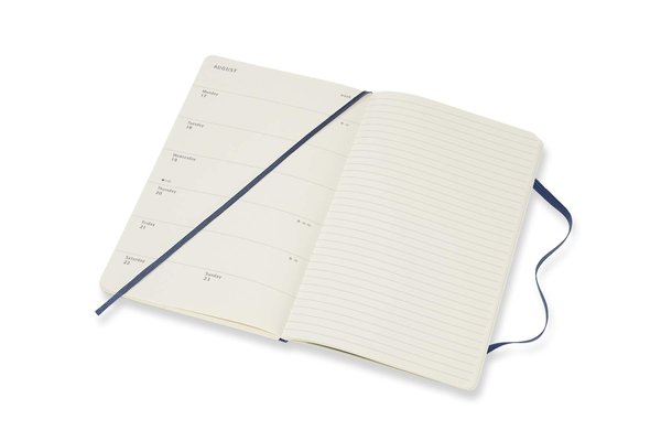  «Еженедельник Moleskine 2019-2020 Сапфир (DSB2018WN3Y20)», бренда Moleskine - фото №1