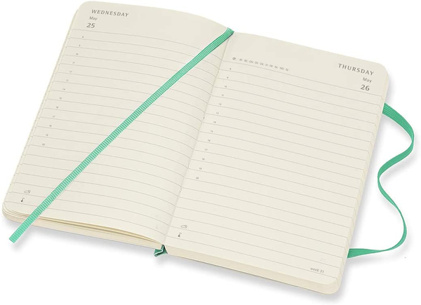 undefined «Ежедневник карманный Moleskine 2022 Ментол (DSK4612DC2Y22)», бренда Moleskine - фото №6 - миниатюра