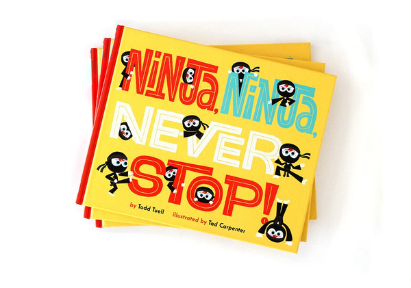 Бумажная книга «Ninja, Ninja, Never Stop!», автор Тодд Туэлл - фото №1