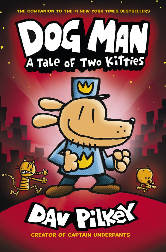 Бумажная книга «Dog Man 3. A Tale of Two Kittes», автор Дэв Пилки - фото №1