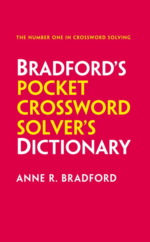 Паперова книга «Collins Bradford's Pocket Crossword Solver's Dictionary : Over 125,000 Solutions in an A-Z Format», автор Енн Бредфорд - фото №1