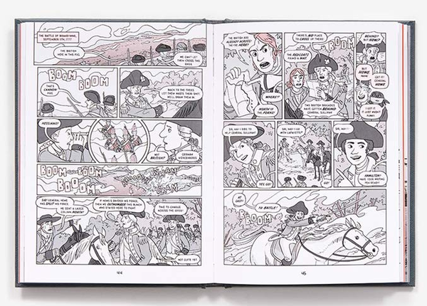 Бумажная книга «Lafayette! (Nathan Hale's Hazardous Tales #8). A Revolutionary War Tale», автор Натан Хейл - фото №1