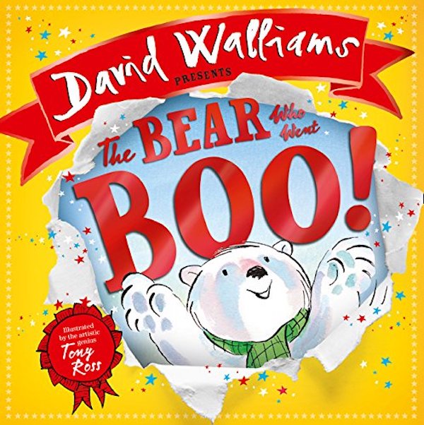 Паперова книга «The Bear Who Went Boo!», автор Девід Вольямс - фото №1