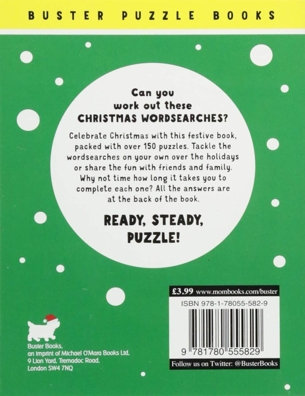Бумажная книга «The Kids’ Book of Christmas Wordsearches», автор Сара Хан - фото №1