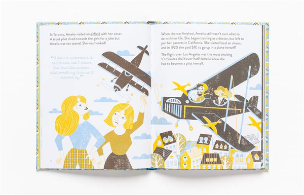 Бумажная книга «Little Guides to Great Lives. Amelia Earhart», автор Исабел Томас - фото №1