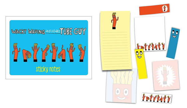 Бумажная книга «Wacky Waving Inflatable Tube Guy Sticky Notes. 488 Notes to Stick and Share», автор Джемма Коррелл - фото №1