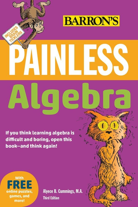 Бумажная книга « Painless Algebra», автор Линетт Лонг - фото №1