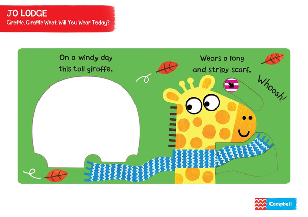 Бумажная книга «Giraffe, Giraffe What Will You Wear Today?» - фото №1