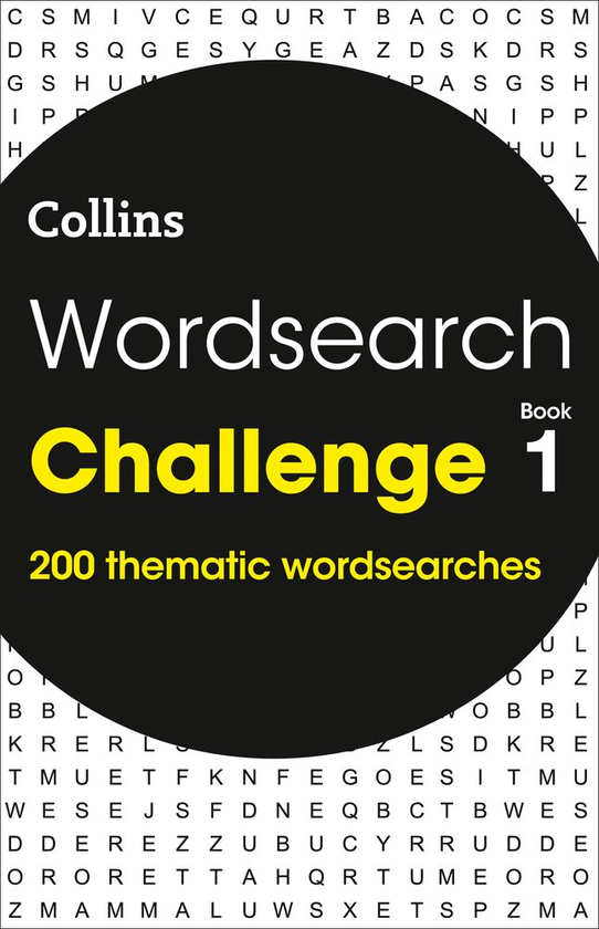 Бумажная книга «Wordsearch Challenge book 1 : 200 Themed Wordsearch Puzzles» - фото №1